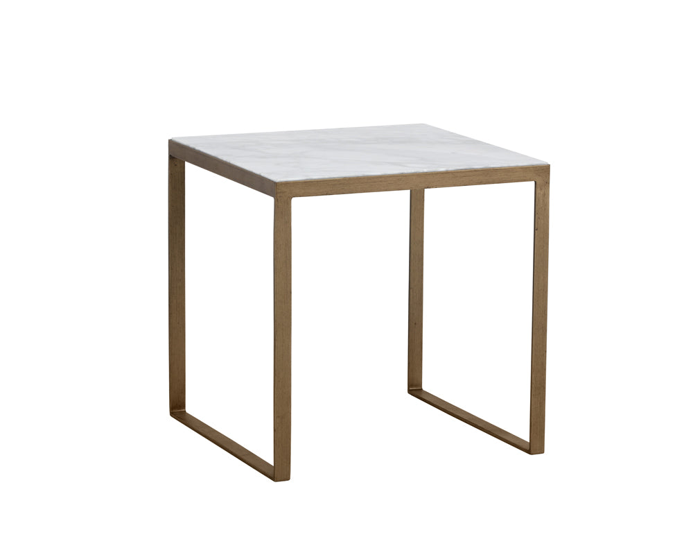 Sunpan Evert End Table - White