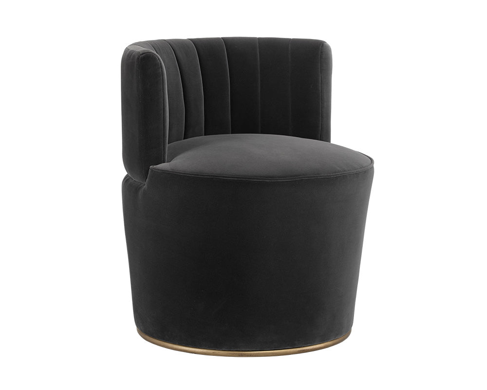 Sunpan August Lounge Chair - Shadow Grey