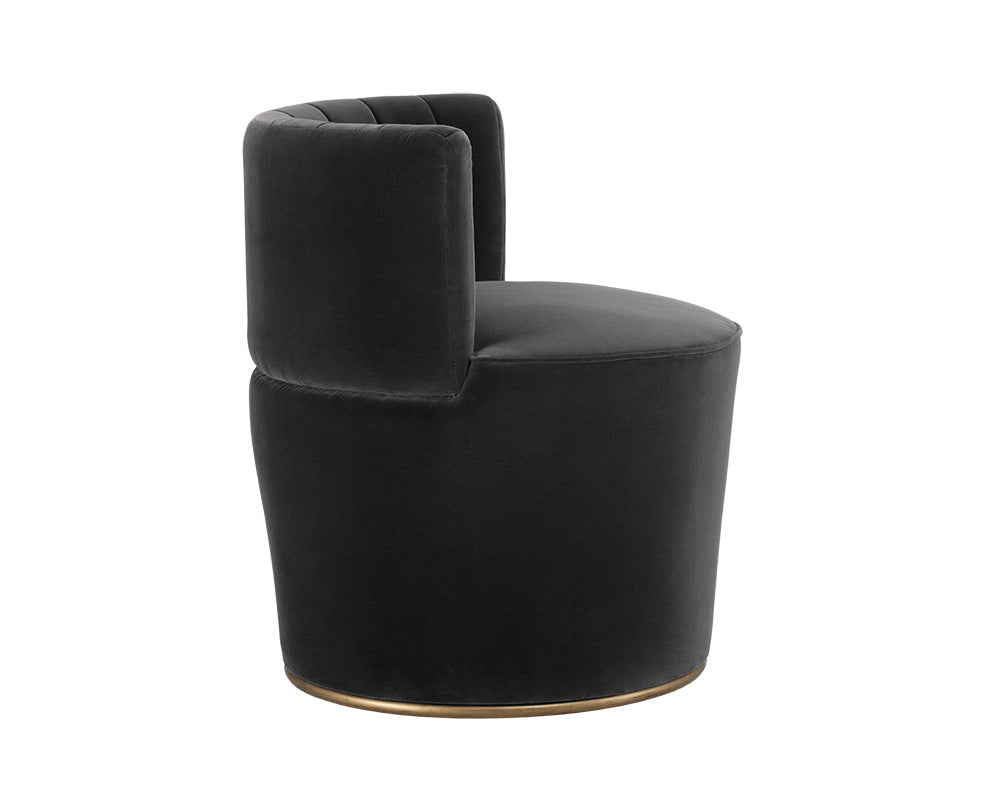 Sunpan August Lounge Chair - Shadow Grey