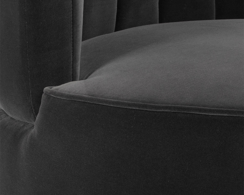 Sunpan August Lounge Chair - Shadow Grey