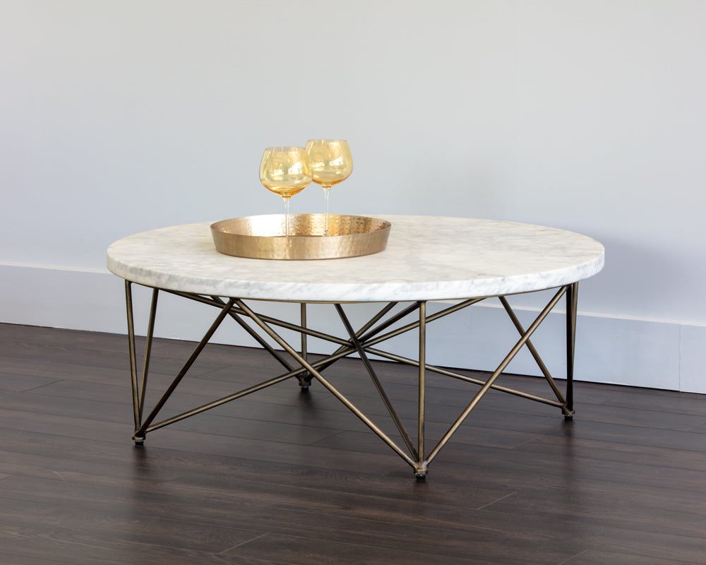 Sunpan Skyy Coffee Table - Round