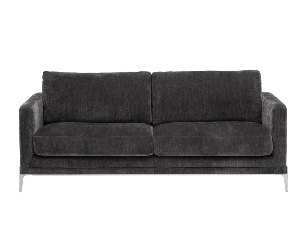 Sunpan Chandler Sofa - Piccolo Dove/Thunder Grey