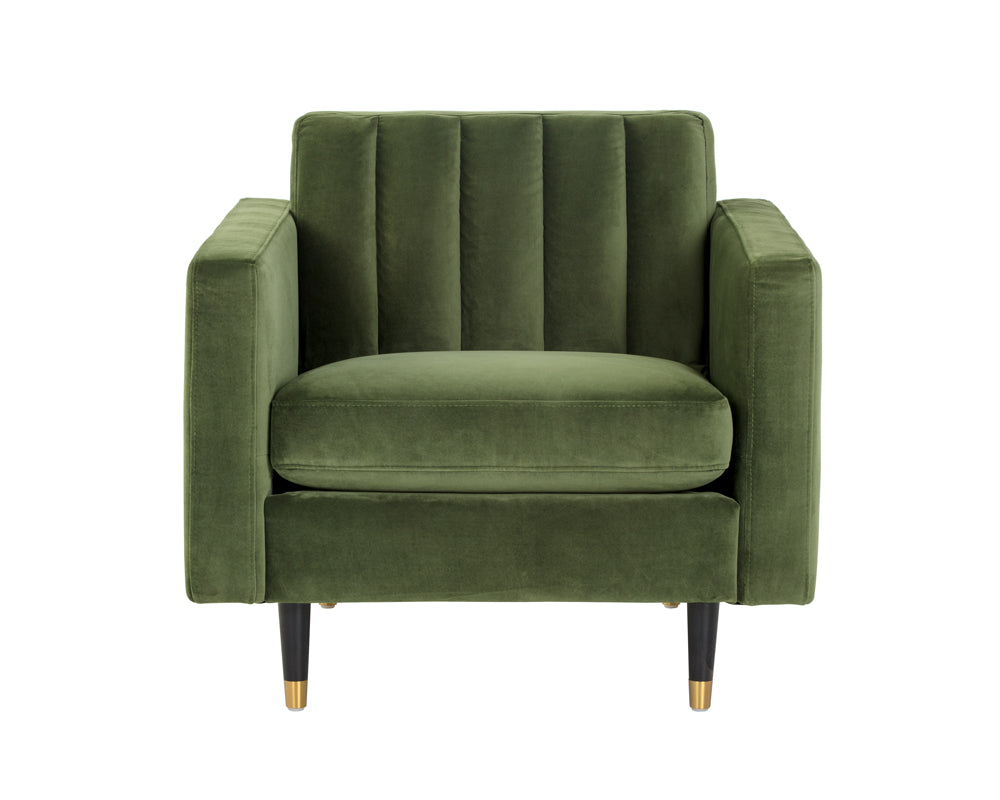 Sunpan Yosi Armchair in Moss Green