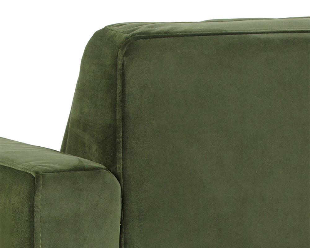 Sunpan Yosi Armchair in Moss Green