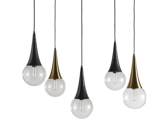 SUNPAN O'hara Pendant Light - Brass, Gunmetal