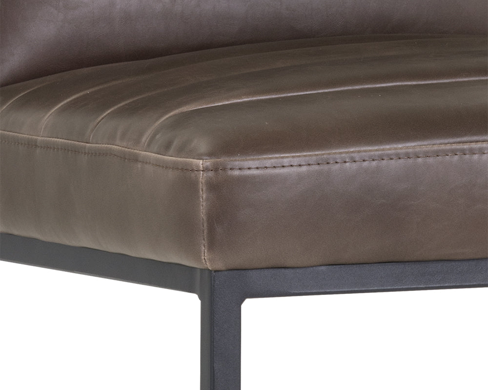 Sunpan Owen Swivel Barstool in Hearthstone Brown/Town Grey