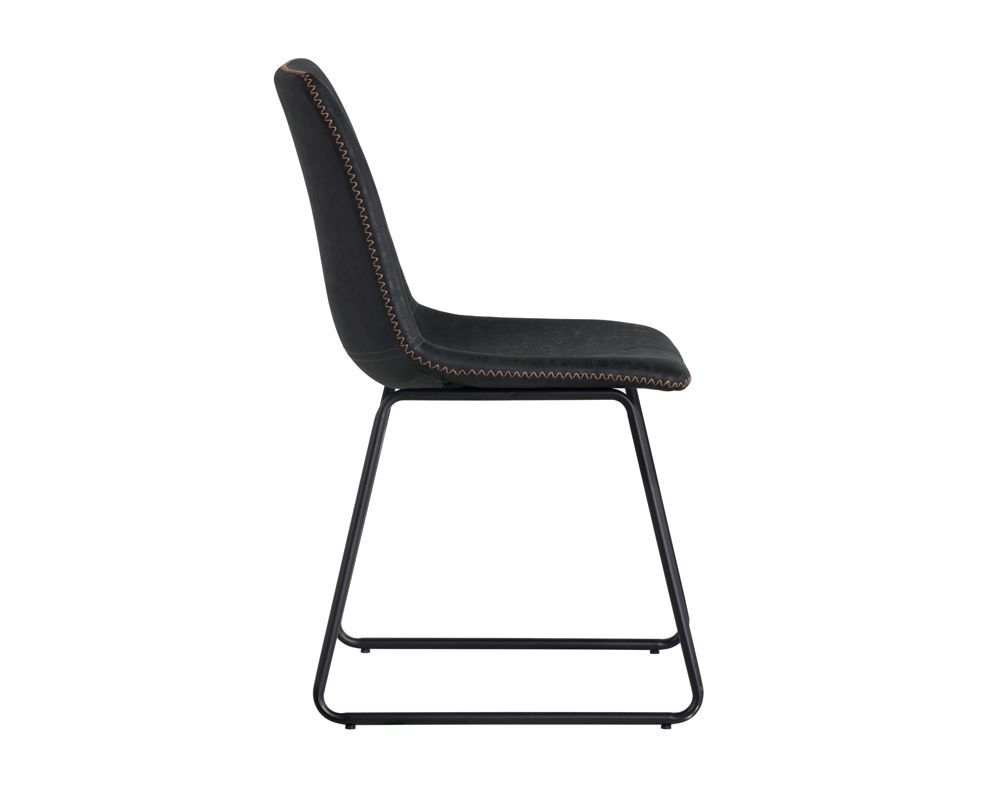 SUNPAN Cal Dining Chair - Antique Black, Brown, Grey - Set of Two