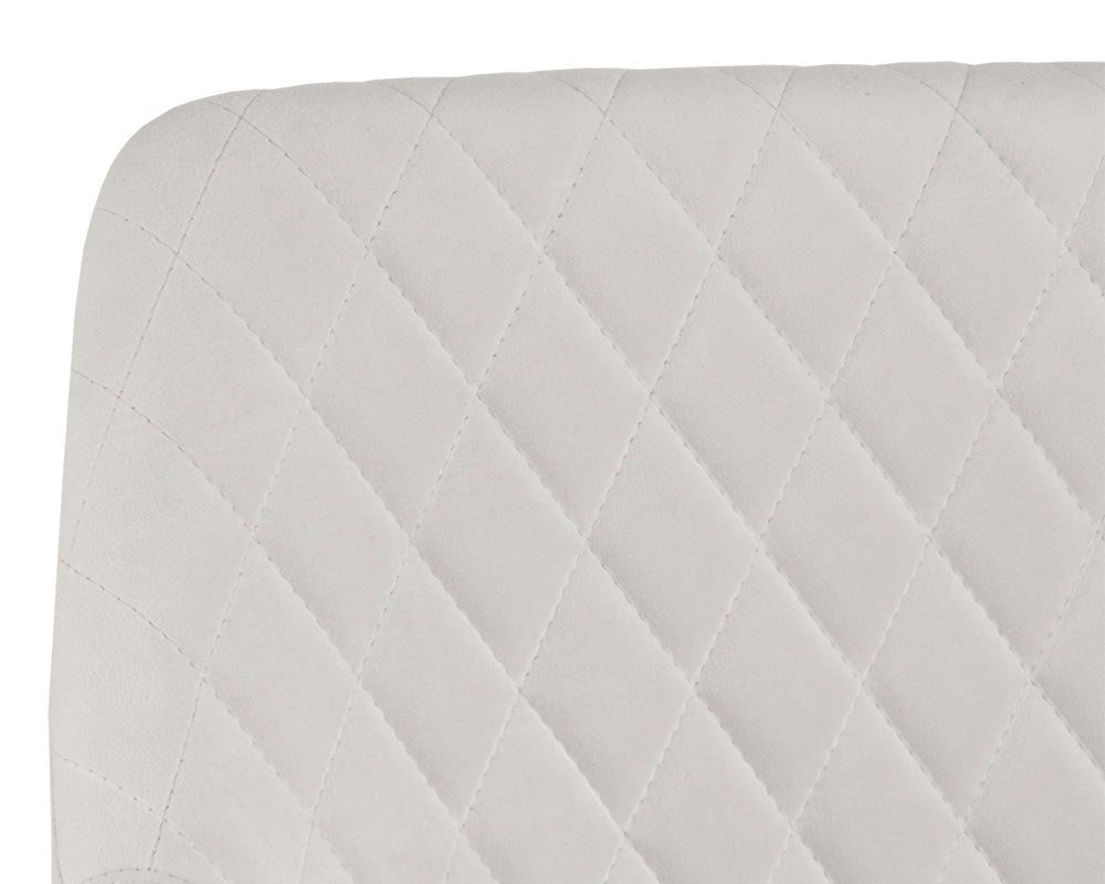 Sunpan Jayna Dining Armchair - Black And Polo Club Stone/Champagne Gold And Antonio Linen