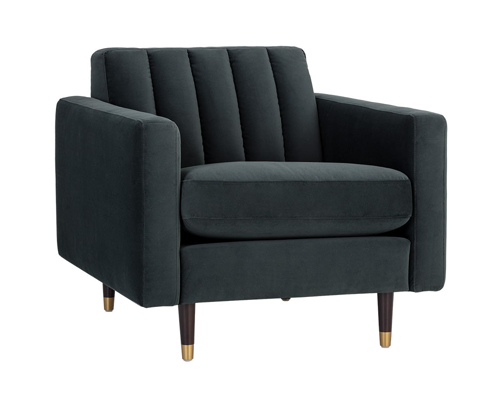 Sunpan Yosi Armchair in Moss Green