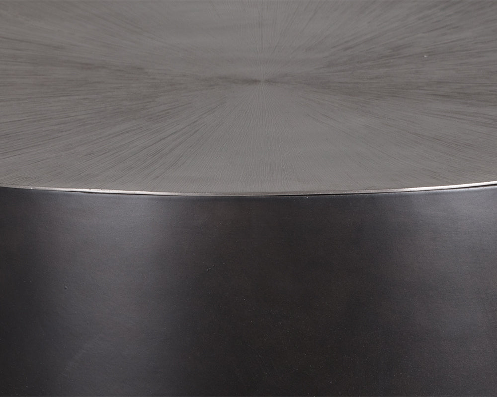 Sunpan Creed Coffee Table in Antique Gold / Gunmetal - Small