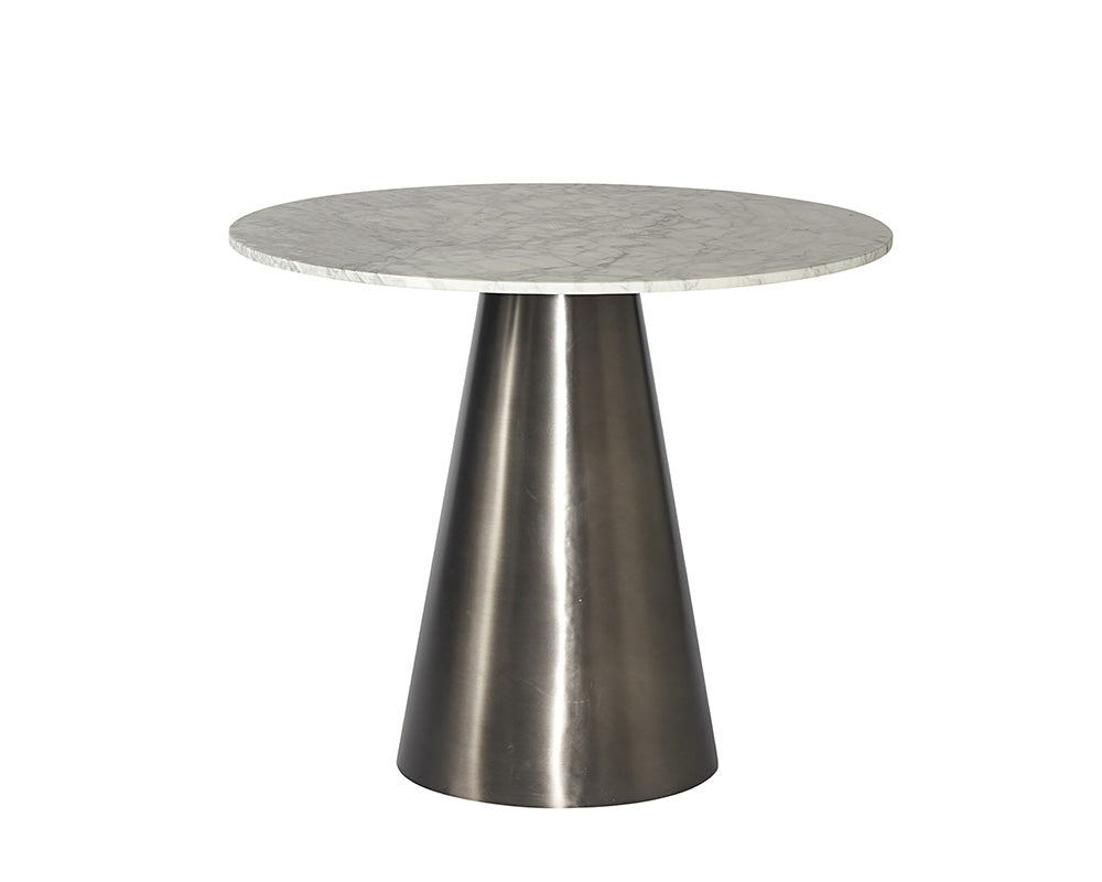 Sunpan Damon Bistro Table in Gold / Gunmetal - 35.5"