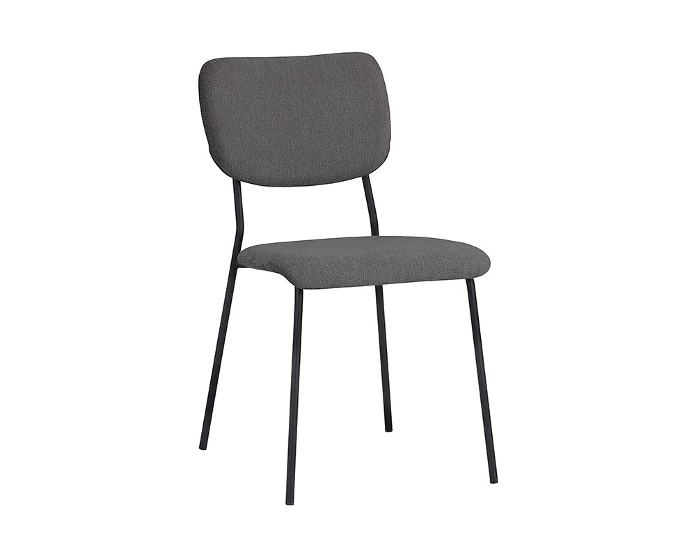 Sunpan Cullen Dining Chair - Polo Club Kohl Grey/Stone