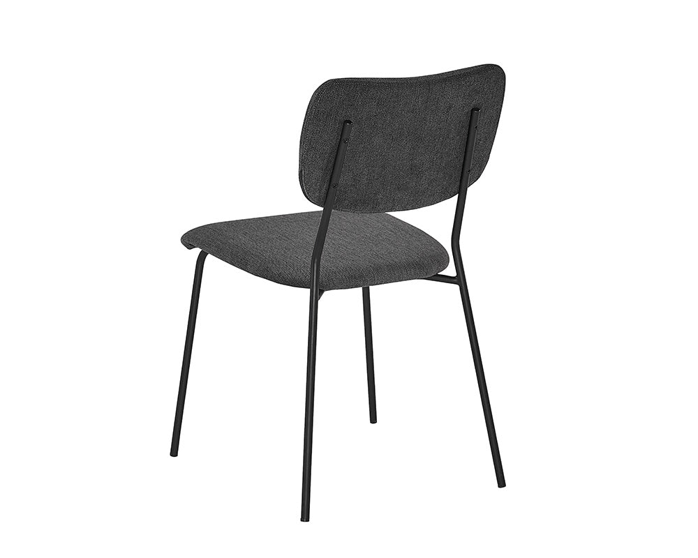 Sunpan Cullen Dining Chair - Polo Club Kohl Grey/Stone