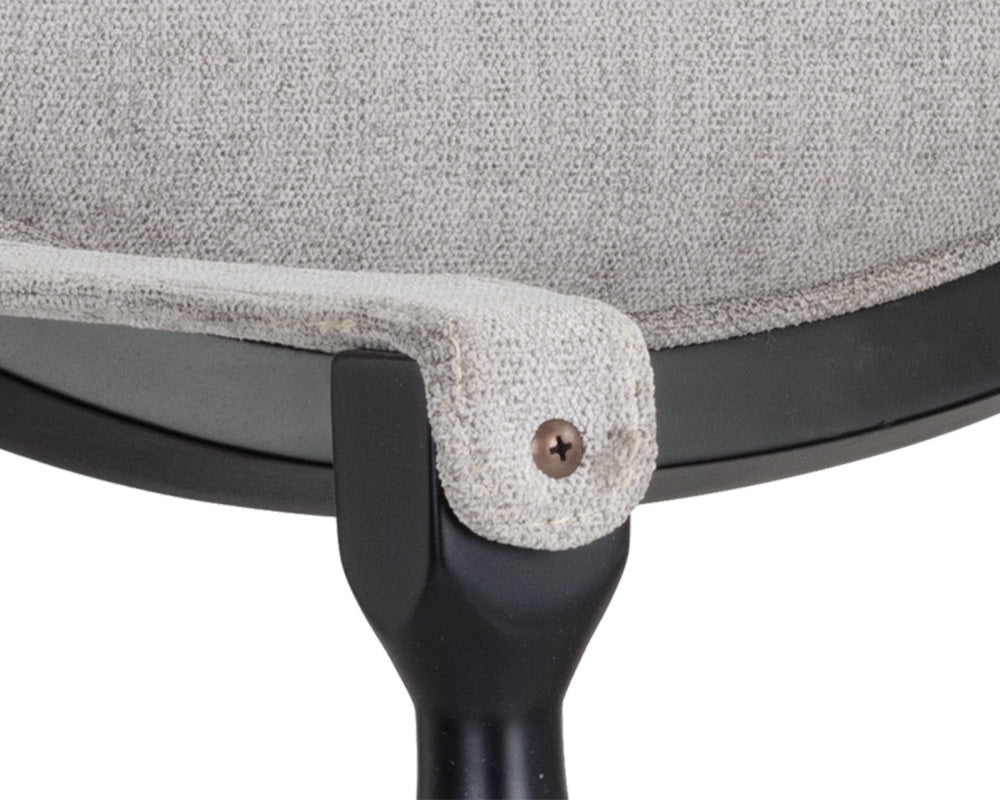 Sunpan Vanleet Lounge Chair - Polo Club Kohl Grey/Stone