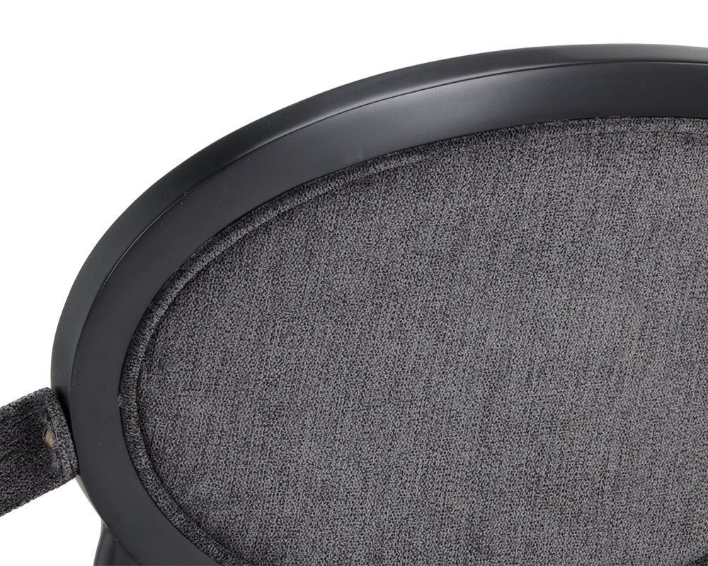 Sunpan Vanleet Lounge Chair - Polo Club Kohl Grey/Stone