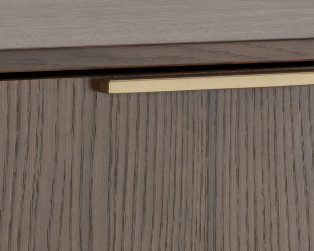 Sunpan Rebel Sideboard - Gold - Raw Umber