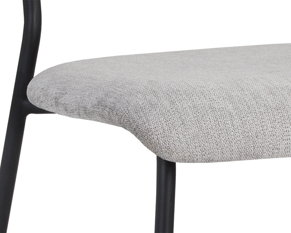 Sunpan Cullen Dining Chair - Polo Club Kohl Grey/Stone