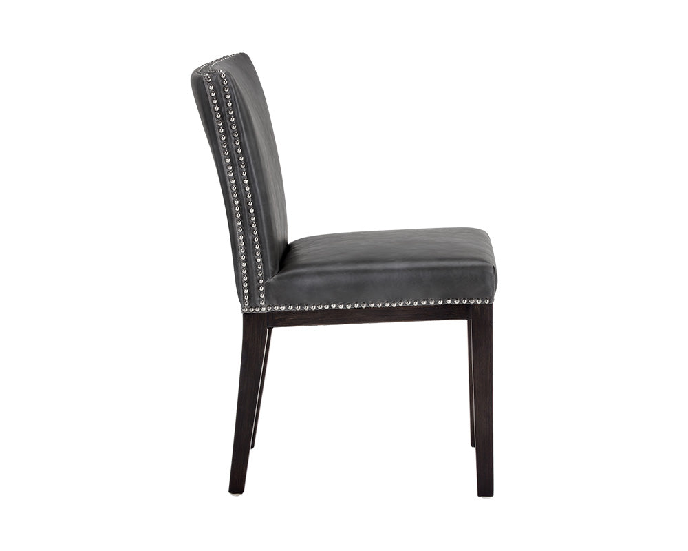 Sunpan Vintage Dining Chair - Castillo Cream/Coal Black/Cream/Havana Dark Brown/Ink Blue/Linen/Overcast Grey