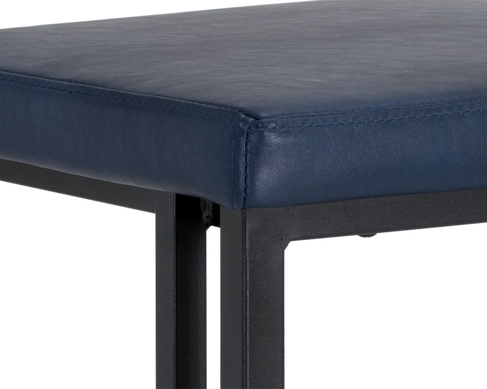 Sunpan Boone Barstool - Black - Bravo Admiral, Bravo Cognac, Bravo Cream, Champagne Gold - Onyx