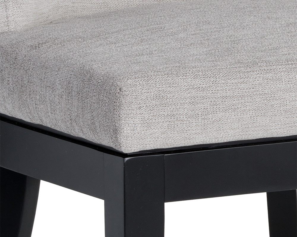 Sunpan Hayden Dining Chair - Bravo Cream/Metropolis Blue/Polo Club Kohl Grey/Polo Club Stone