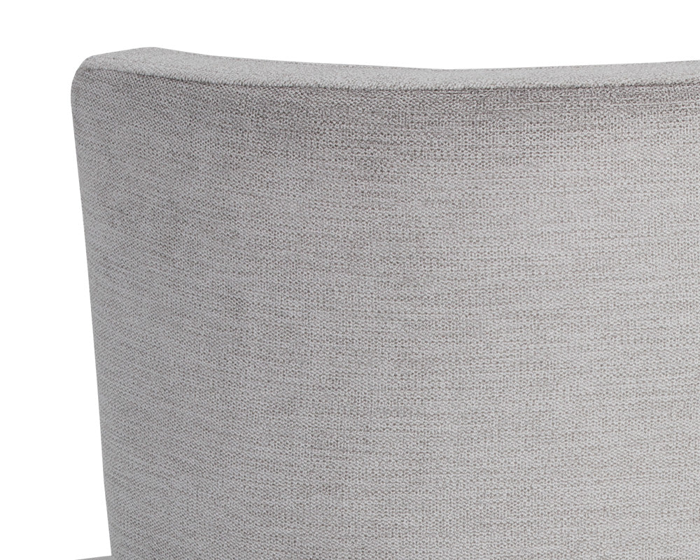 Sunpan Hayden Dining Chair - Bravo Cream/Metropolis Blue/Polo Club Kohl Grey/Polo Club Stone