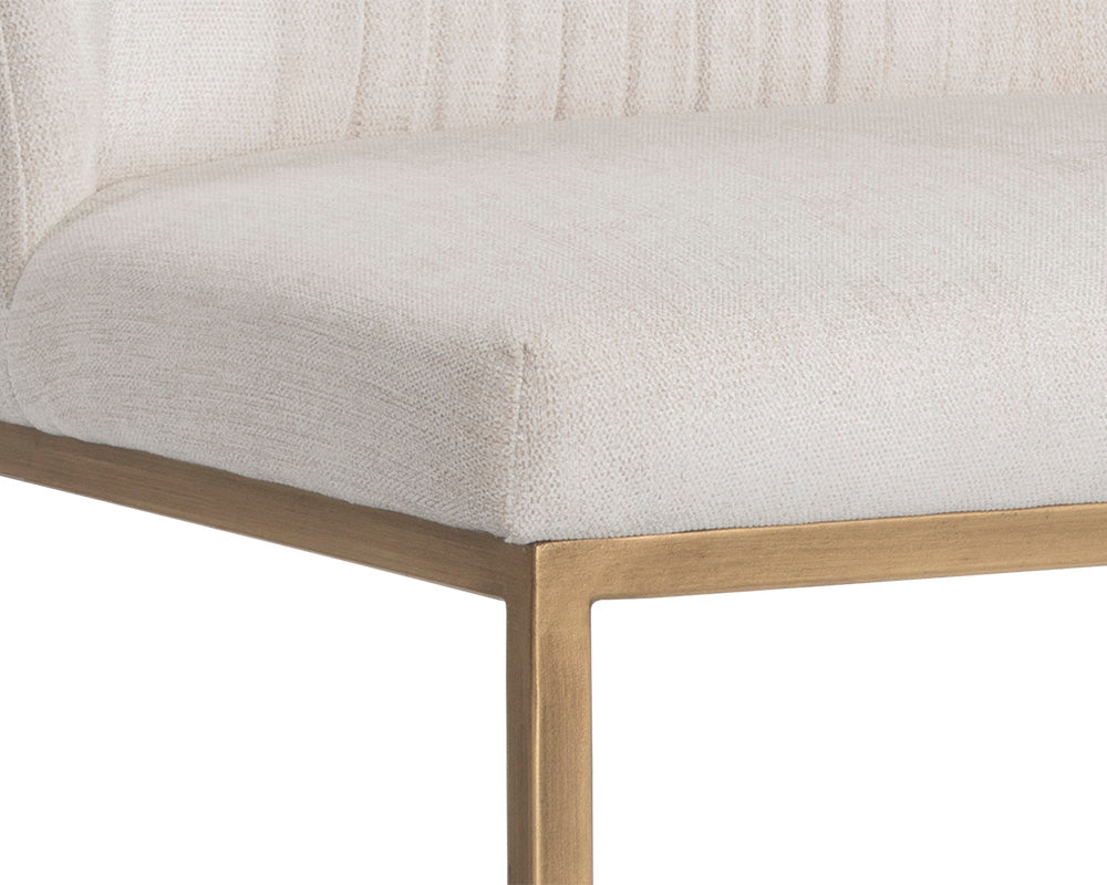 Sunpan Nevin Barstool - Polo Club Muslin/Sapphire Blue/Shadow Grey
