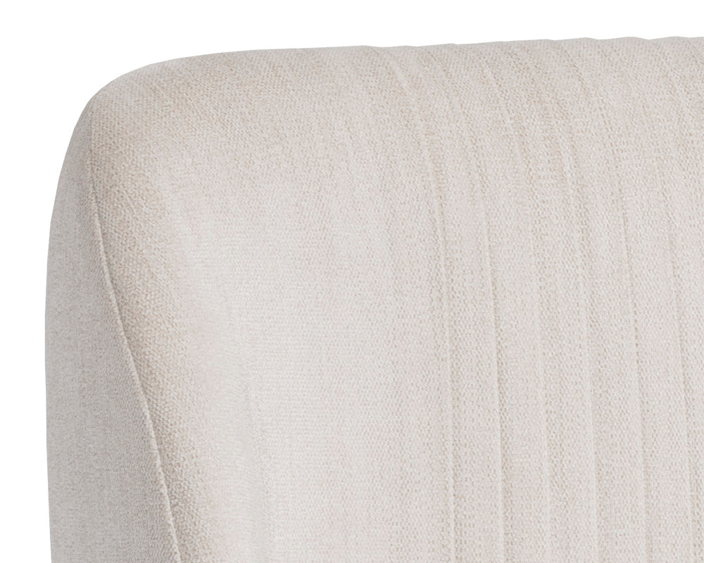 Sunpan Nevin Barstool - Polo Club Muslin/Sapphire Blue/Shadow Grey