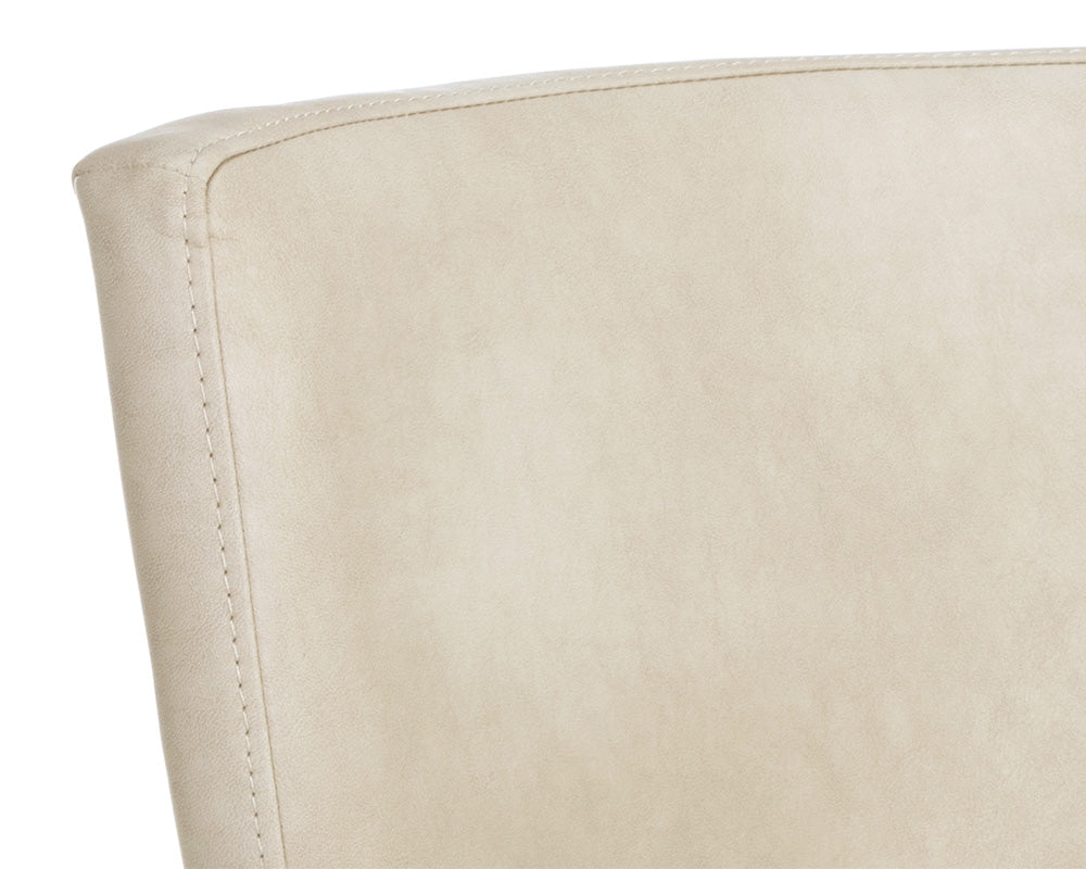 Sunpan Melville Lounge Chair - Bravo Ash/Bravo Cream/Polo Club Kohl Grey/Polo Club Stone