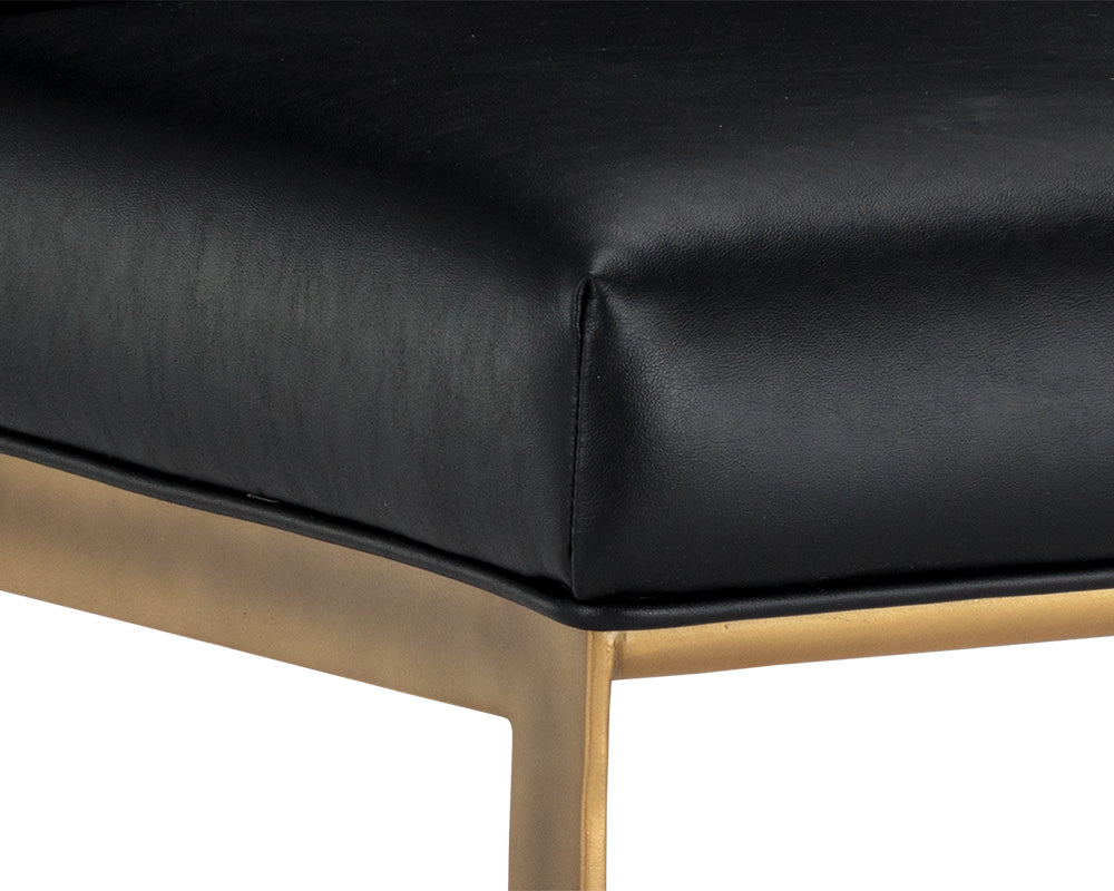Sunpan Virelles Dining Chair - Bravo Black/Zenith Graphite Grey/Zenith Soft Grey