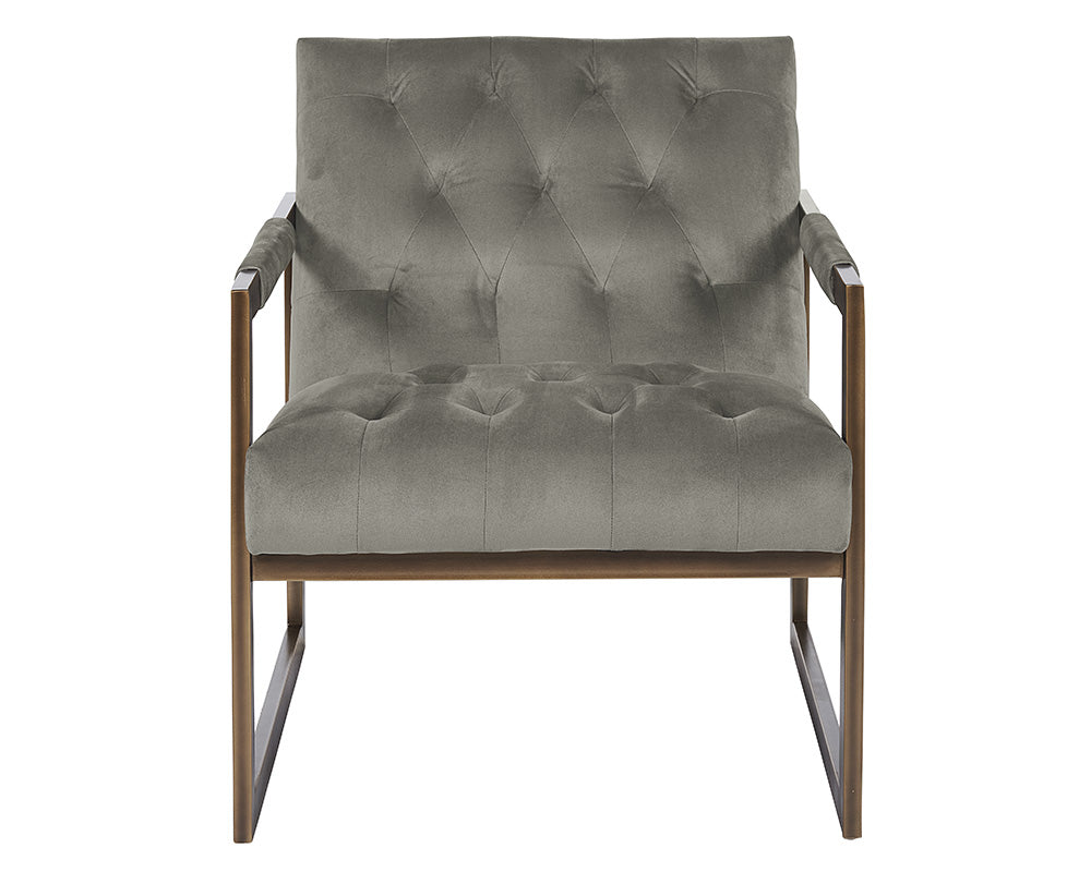 Sunpan Monde Armchair - Antonio Charcoal
