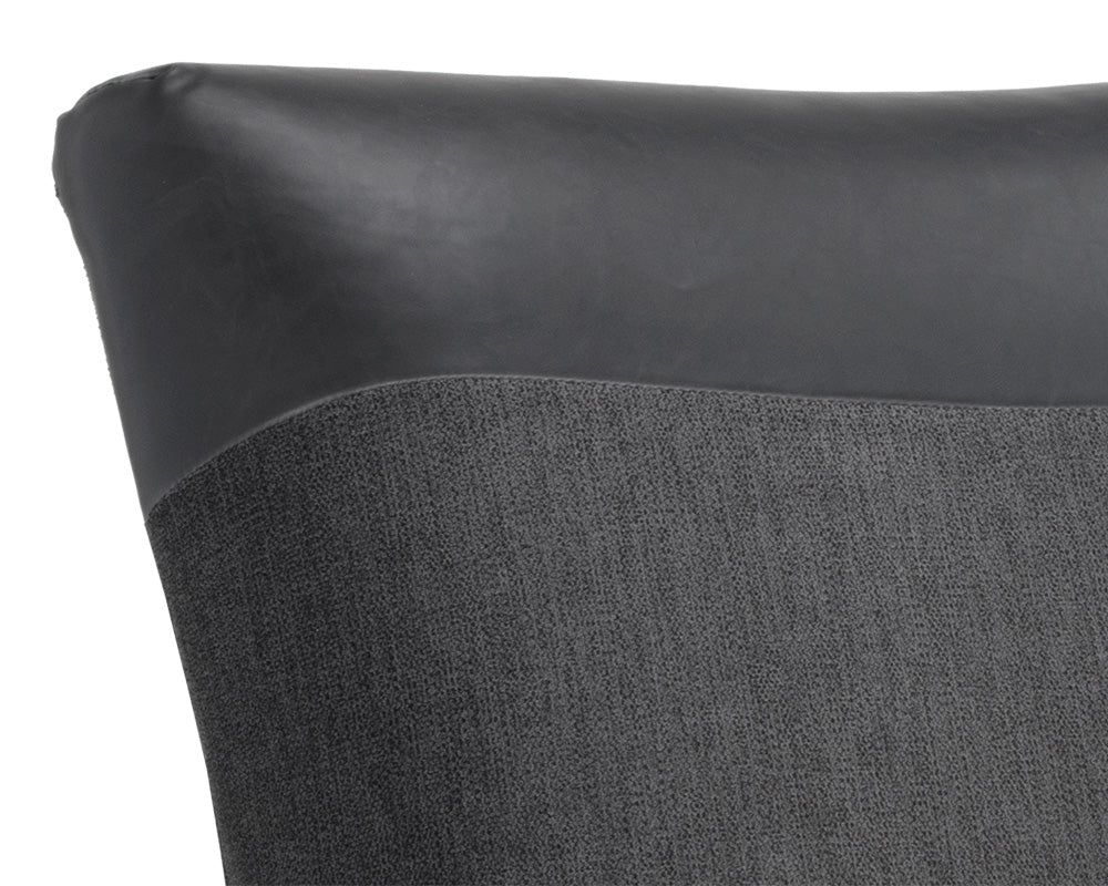 Sunpan Darren Modular - Left/Right Armchair In Smokescreen