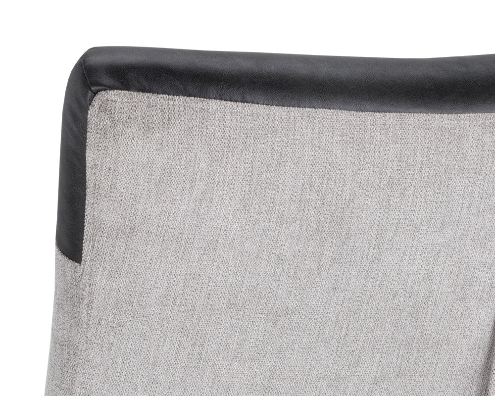 Sunpan Darren Modular - Left/Right Armchair In Smokescreen