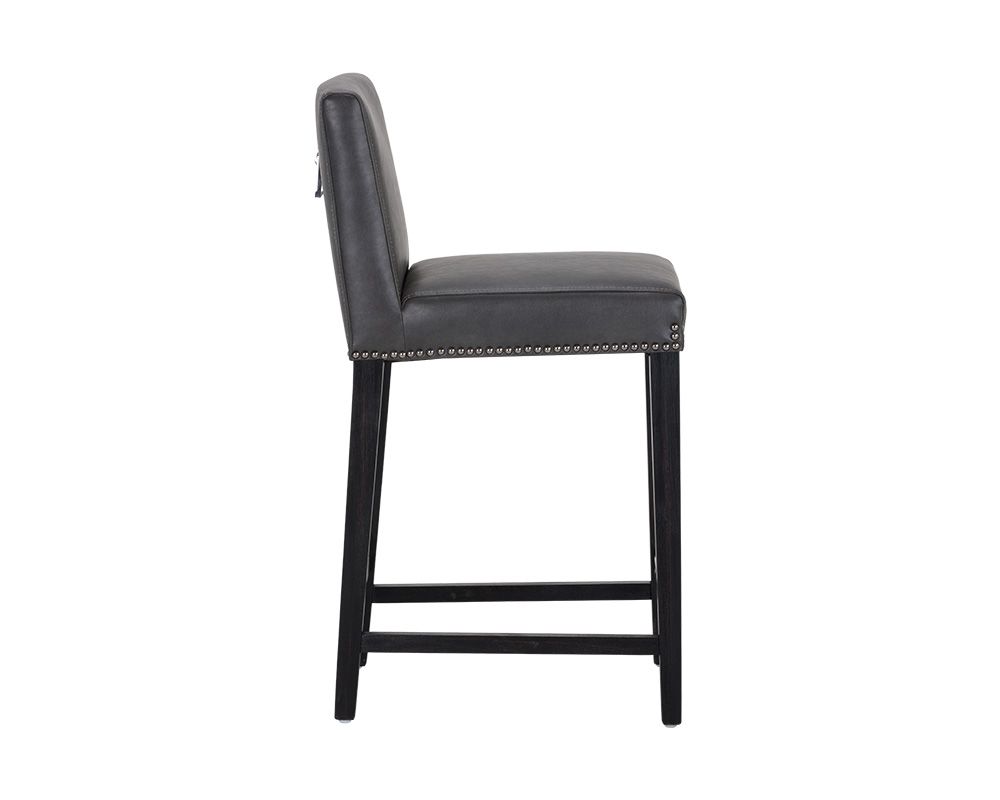 SUNPAN Brooke Counter Stool - Bravo Portabella/Ivory