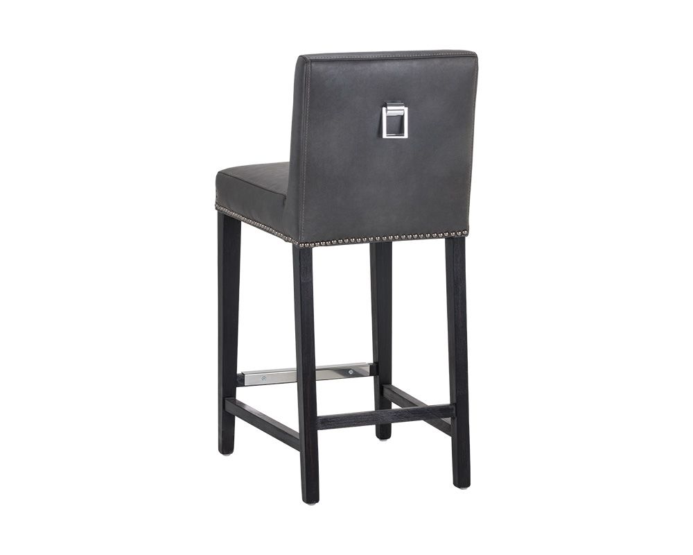 SUNPAN Brooke Counter Stool - Bravo Portabella/Ivory