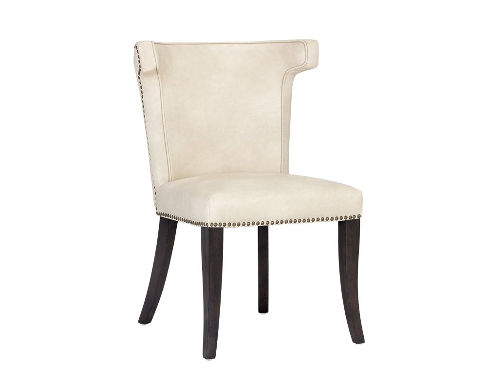 SUNPAN Murry Dining Chair - Bravo Cream/Coal Black/Havana Dark Brown/Overcast Grey