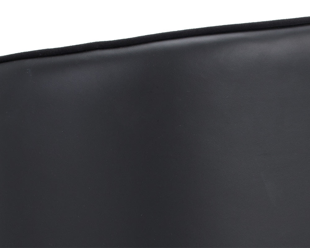Sunpan Asher Dining Armchair - Abbington Black and Napa Black/Flint Grey and Napa Taupe/Sparrow Grey and Napa Black