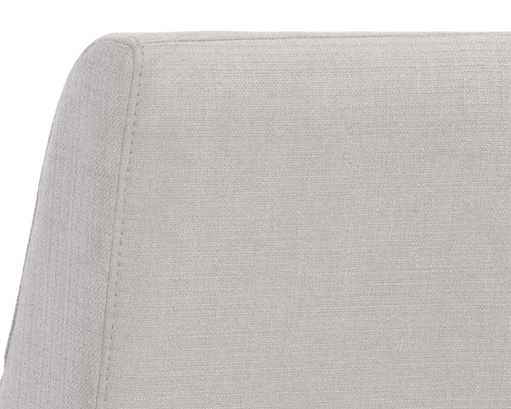 Sunpan Holly Counter Stool - Abbington Burnt Orange/Zenith Graphite Grey/Zenith Soft Grey