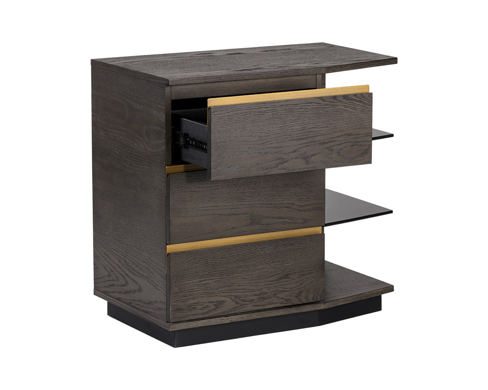 Sunpan Danae Nightstand - Left/Right Side