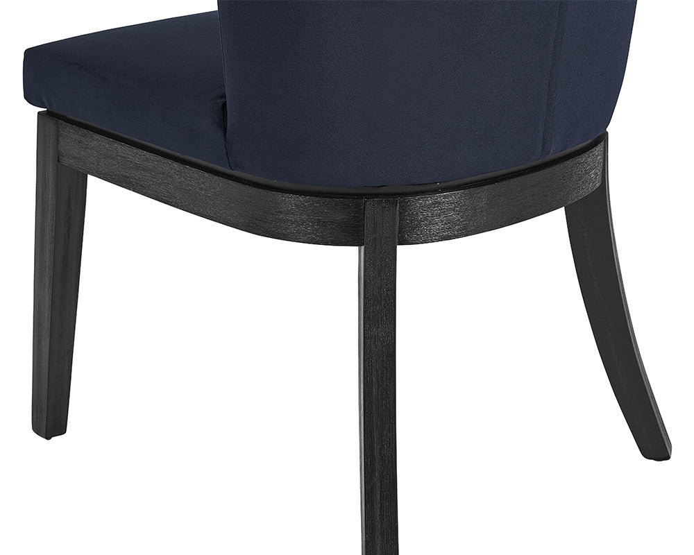 Sunpan Hayden Dining Chair - Bravo Cream/Metropolis Blue/Polo Club Kohl Grey/Polo Club Stone