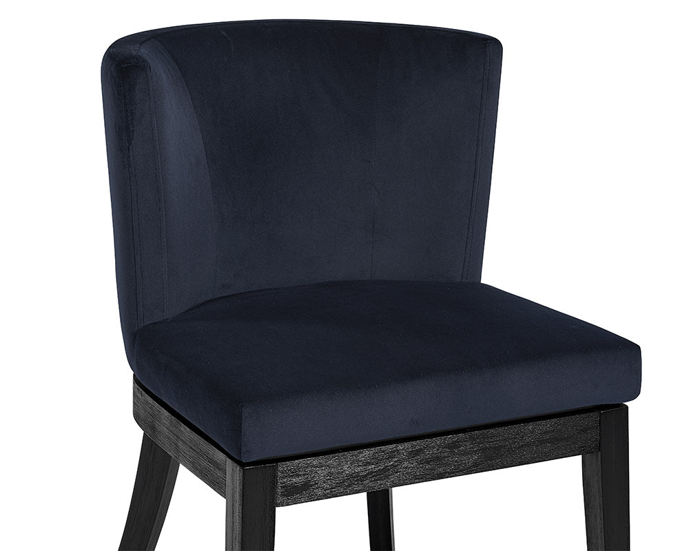 Sunpan Hayden Dining Chair - Bravo Cream/Metropolis Blue/Polo Club Kohl Grey/Polo Club Stone