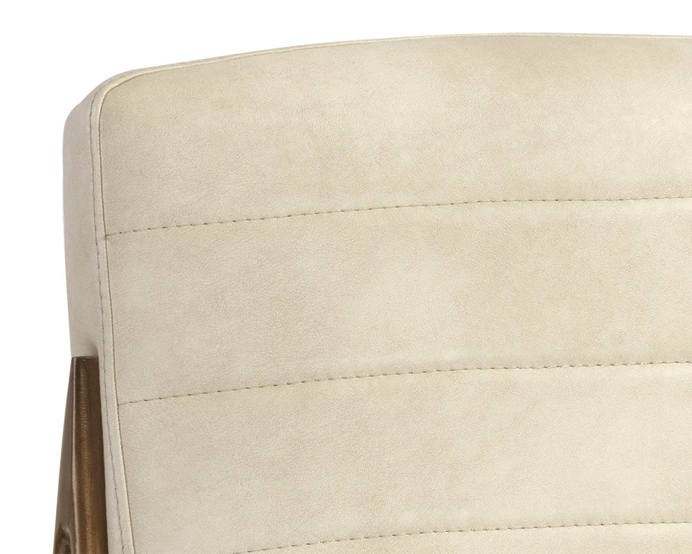 Sunpan Anton Dining Chair - Bravo Cream/Vintage Black
