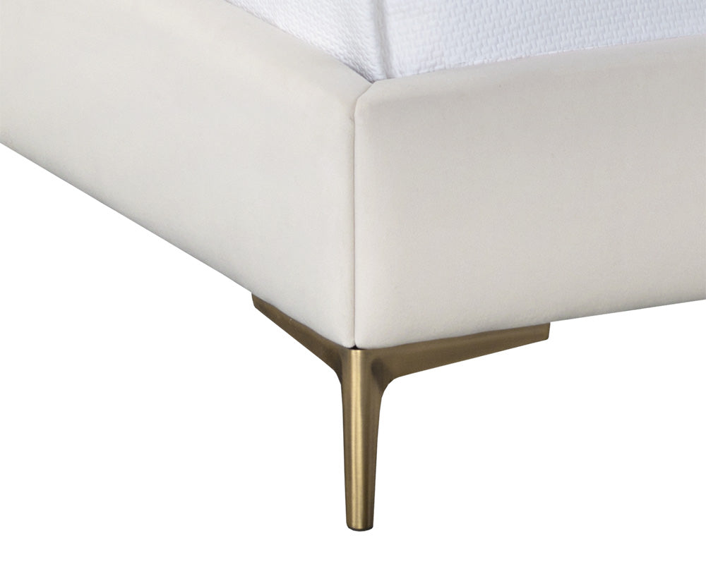 Sunpan Cairo Bed - King - Antonio Porcelain