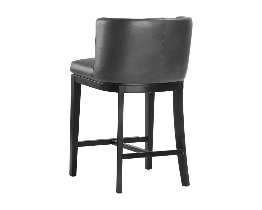 Sunpan Hayden Counter Stool - Autumn Orange/Bravo Cream/Bravo Portabella/Marble/Metropolis Blue/Quarry