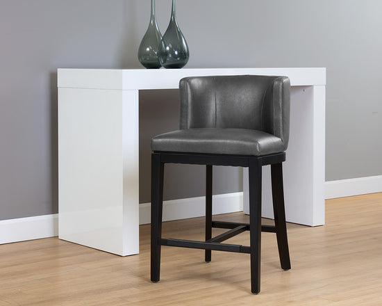 Sunpan Hayden Counter Stool - Autumn Orange/Bravo Cream/Bravo Portabella/Marble/Metropolis Blue/Quarry