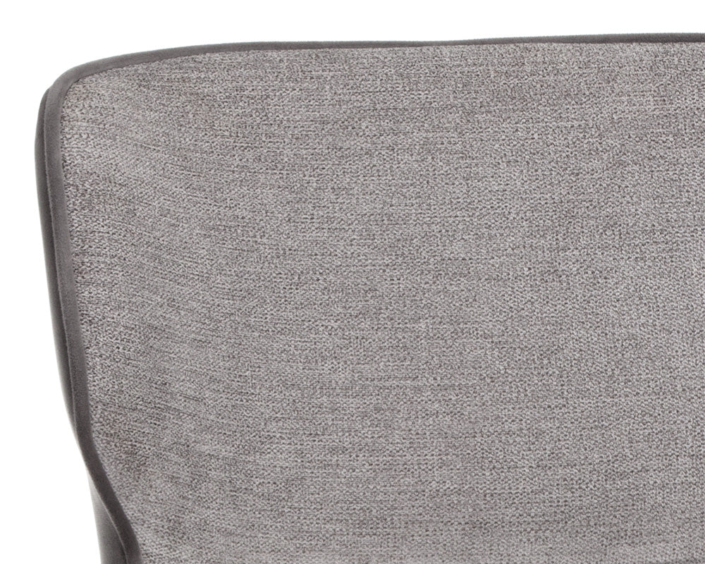 Sunpan Jesmond Dining Chair - Polo Club Muslin And Bravo Cream/Polo Club Stone And Antonio Charcoal