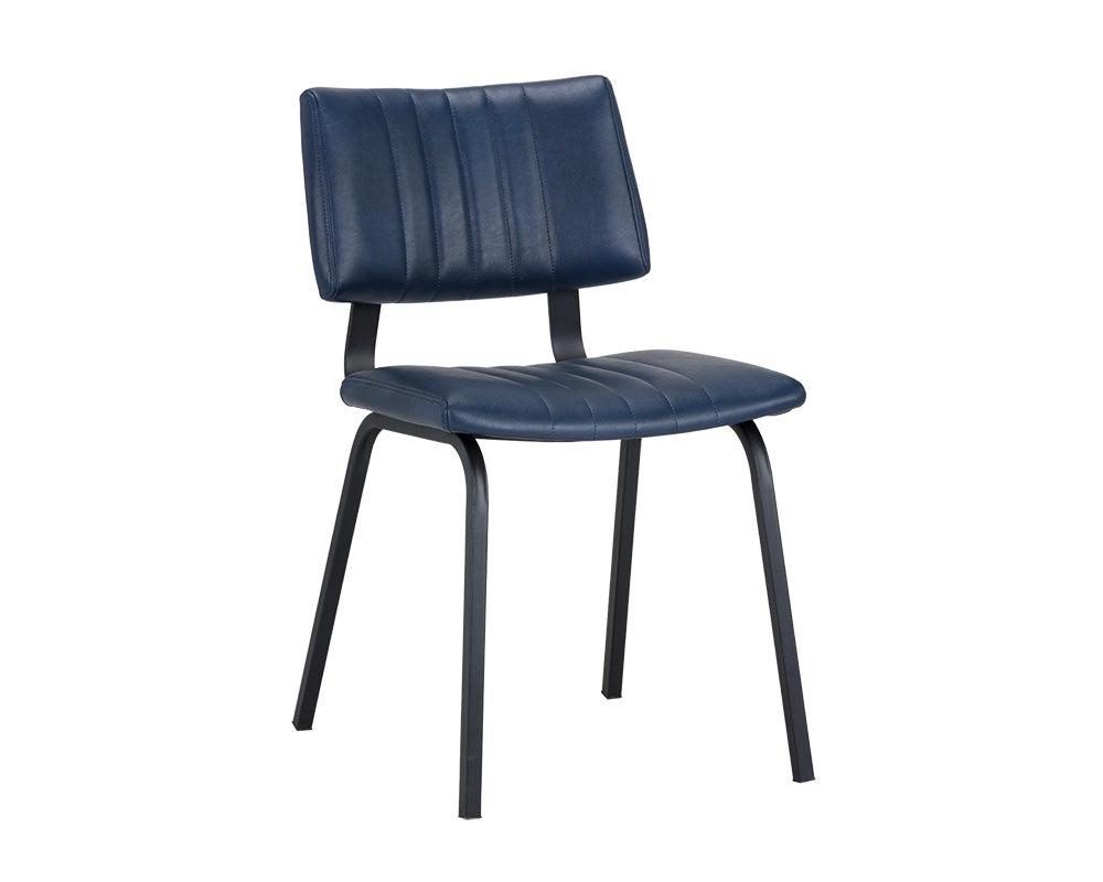 Sunpan Berkley Dining Chair - Bravo Admiral / Cognac / Cream- Set of Two