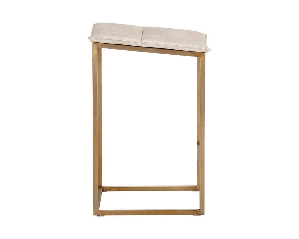 Sunpan Faye Counter Stool - Bravo Black/Cream