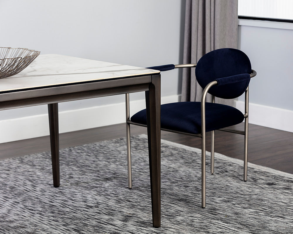 Sunpan Queens Dining Table - 78.5"