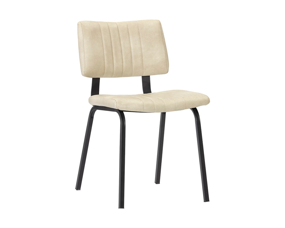 Sunpan Berkley Dining Chair - Bravo Admiral / Cognac / Cream- Set of Two
