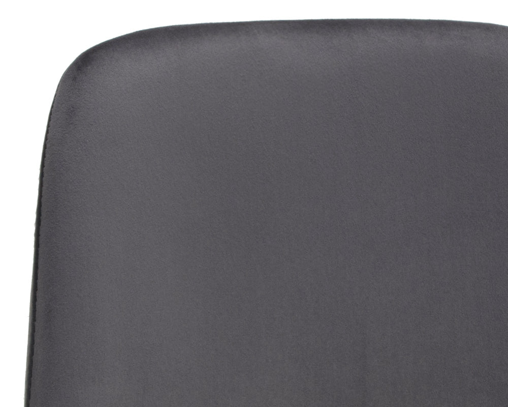 Sunpan Cassius Swivel Dining Armchair - Abbington Black and Bravo Black/Dillon Cream/Slate Tint and Nightfall Black